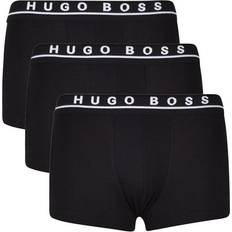 Hugo Boss Boxsershorts tights Underbukser HUGO BOSS Stretch Cotton Trunks 3-pak - Sort