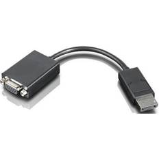 DisplayPort-kabler - Han – Hun Lenovo DisplayPort - VGA 0.2m