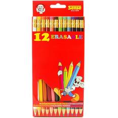 Sense Farveblyanter Sense Erasable Color Pencils 12-pack