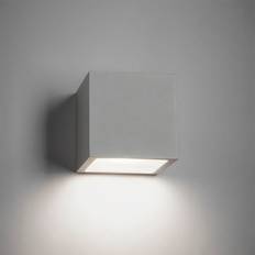 Glas - LED-belysning - Sølv Væglamper LIGHT-POINT Cube Down LED Vægarmatur