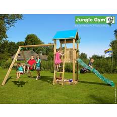 Gynger - Klatrestativer Babylegetøj Jungle Gym Castle 2 Swing