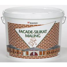 Skalflex Facade Silikatmaling Hvid 10L