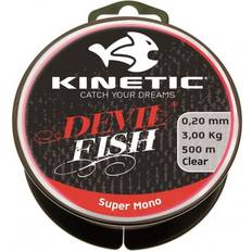 Kinetic Fiskeliner Kinetic Devilfish Super Mono Clear 0.25mm 500m