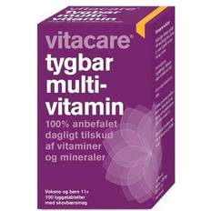 Vitacare Tygbar Multivitamin 100 stk
