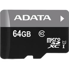 64 GB - UHS-I - microSDHC Hukommelseskort & USB Stik Adata Premier MicroSDHC UHS-I U1 64GB