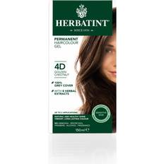 Herbatint Hårfarver & Farvebehandlinger Herbatint Permanent Herbal Hair Colour 4D Golden Chestnut 150ml