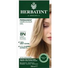 Herbatint Hårfarver & Farvebehandlinger Herbatint Permanent Herbal Hair Colour 8N Light Blonde 150ml