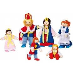 Goki Tyggelegetøj Goki Flexible Puppets Royal Family 51797
