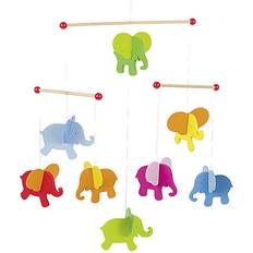 Goki Multifarvet Uroer Goki Elephants Mobile