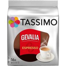 Tassimo Drikkevarer Tassimo Gevalia Espresso 16stk