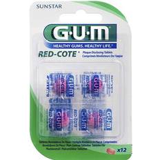 Farvetabletter GUM Red-Cote 12pcs