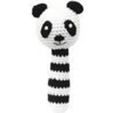 NatureZoo Tyggelegetøj Babylegetøj NatureZoo Sir Panda Rattle Stick