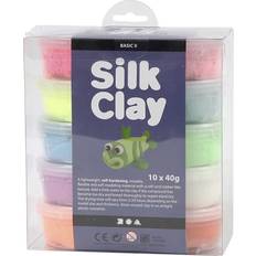 Modellervoks Silk Clay Basic II 40g 10-pack