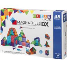 Magna-Tiles Metal Byggelegetøj Magna-Tiles Clear Colors DX 48pcs