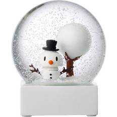 Hoptimist Hvid Julepynt Hoptimist Snowman Snow Globe Julepynt