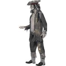 Herrer - Spøgelser Udklædningstøj Smiffys Ghost Ship Ghoul Costume
