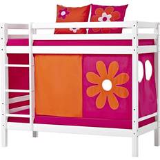HoppeKids Orange Gardiner HoppeKids Flower Power Curtian for Halfhigh Bed 70x190cm