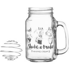 Oval - Sølv Køkkentilbehør Kilner Shake & Make Kruskrukke 54cl