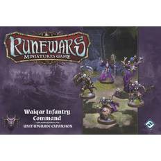 Fantasy Flight Games Runewars Miniatures Game: Waiqar Infantry Command Unit Upgrade Expansion
