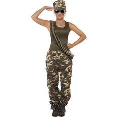 Smiffys Kvindelig Soldat Kostume
