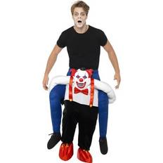 Herrer - Oppustelige kostumer Dragter & Tøj Kostumer Smiffys Sinister Clown Piggy Back Costume