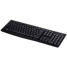 Logitech Membran - Trådløs Tastaturer Logitech Wireless Keyboard K270 (English)