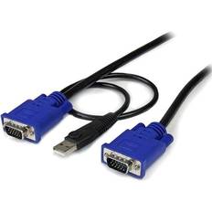 USB-kabel - VGA Kabler StarTech USB A/VGA-VGA 3m