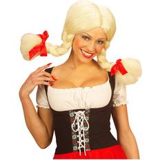 Oktoberfest Parykker Widmann Heidi Bendable Wig Blonde