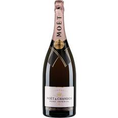 Moët & Chandon Rose Magnum Brunt NV Imperial Champagne 12% 150cl