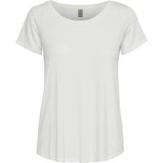 CULTURE Elastan/Lycra/Spandex Tøj CULTURE Poppy T-shirt - Spring Gardenia