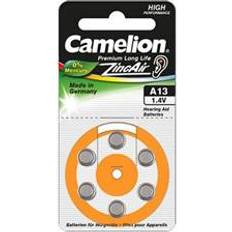 Camelion Zinc-Air A13 6-pack