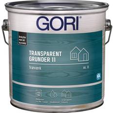 Gori Træfarver - Udendørs maling Gori 11 Transparent Træmaling Transparent 2.5L