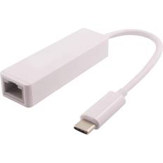MicroConnect USB-kabel Kabler MicroConnect USB C- RJ45 M-F 0.2m