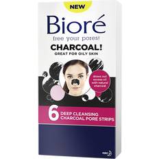 Bioré Ansigtspleje Bioré Deep Cleansing Charcoal Pore Strips 6-pack