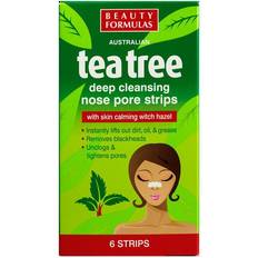 Beauty Formulas Tea Tree Deep Cleansing Nose Pore Strips 6-pack