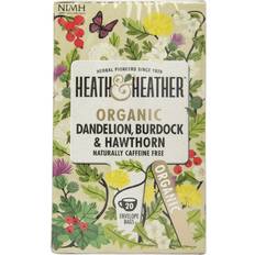 Heath & Heather Te Heath & Heather Organic Dandelion, Burdock & Hawthorn 20stk