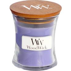 Woodwick Glas Lysestager, Lys & Dufte Woodwick Lavender Spa Mini Duftlys 85g