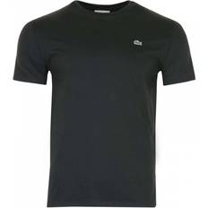 Lacoste Sort T-shirts & Toppe Lacoste Crew Neck Pima Bomuld T-shirt - Sort