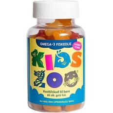 Kollagen Vitaminer & Kosttilskud DFI Kids Zoo Omega-3 Fiskeolie 60 stk
