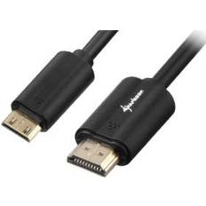Sharkoon HDMI-kabler Sharkoon HDMI - Mini HDMI 1m