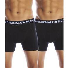 Muchachomalo Undertøj Muchachomalo Solid Boxershorts 2-pack - Black