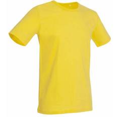 Stedman Gul Tøj Stedman Morgan Crew Neck T-shirt - Daisy Yellow