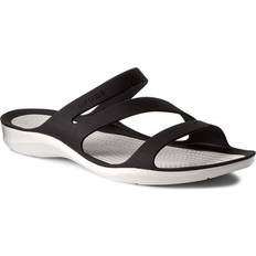 Crocs 6 Sandaler Crocs Swiftwater Sandal - Black/White