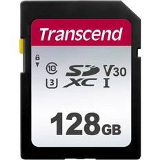 Transcend 128 GB Hukommelseskort Transcend 300S SDXC Class 10 UHS-I U3 V30 95/45MB/s 128GB