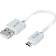 Pink - USB A-USB Micro-B - USB-kabel Kabler Akasa Proslim USB A-USB Micro-B 2.0 0.2m