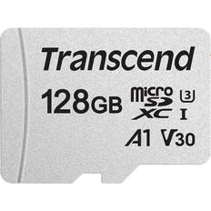 Transcend 128 GB Hukommelseskort Transcend 300S microSDXC Class 10 UHS-I U3 V30 A1 95/45MB/s 128GB