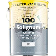 Solignum Maling Solignum Cubic 100 Træbeskyttelse Hvid 5L