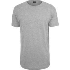 Urban Classics Viskose Tøj Urban Classics Shaped Long T-shirt - Grey