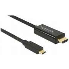 Guld - USB C-HDMI - USB-kabel Kabler DeLock USB C-HDMI 2m