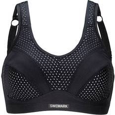Swegmark Elastan/Lycra/Spandex Undertøj Swegmark Incredible Sport Bra - Black/White